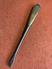 Rare SHELLEY Perfect Pattern Screwdriver Brass Handled Screwdriver picture