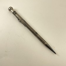Rare Antique 1920s Art Point Mechanical Pencil Patina W/ Original Soft Lead picture