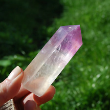 3in 90g Magenta Pink Fluorite Crystal Tower picture