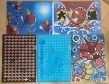 Pokemon Center HIROSHIMA Limited Red Gyarados Gold Magikarp Clear File Set of 5 picture