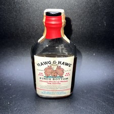 Antique Hawg & Hawg Pinch Bottom Novelty Bottle 1950's Par Beverage picture
