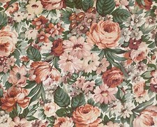 Jonelle Duracolour 1980 ‘Denby Garden’ Pink & Peach Rose Print 60cm X 50cm picture