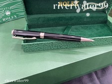 Rolex VIP Luxury Black Resin Retractable Ballpoint Pen Gift Box picture