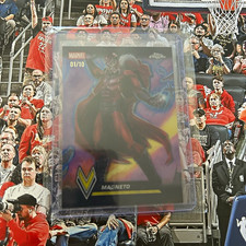 Topps 2026 Chrome Marvel Magneto Varied Visages VV-07 Serial 1/10 CASE HIT picture