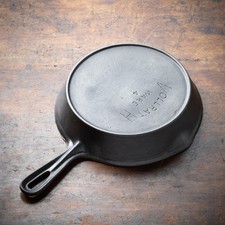 Vollrath #4 Fully Marked Cast Iron Skillet Flat Heat Ring Restored picture