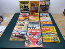 1960/70s Car Magazines. Hot Cars, Modern Rod, Super Stock, Car Craft+++ picture
