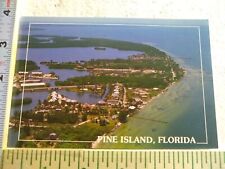 Postcard Aerial View of Pine Island Florida USA picture