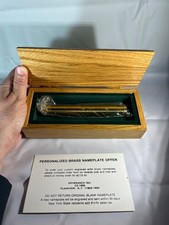 Brass Kaleidoscope in Oak Chest  picture