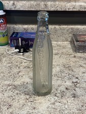 Vintage Tasty-Maid Madera, California 9 oz. Clear Glass Soda Bottle  picture