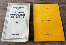 1932 French Catholic Booklet Lot Le Pape & Jesus Woonsocket RI Franco American picture