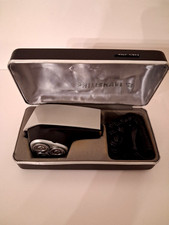 Vintage 1969 Philips Philishave HP 1112 De Luxe 3-Head Shaver Case WORKING picture