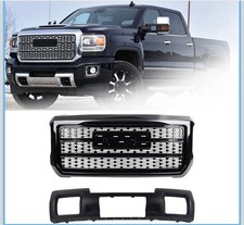 Front Bumper Grille GMC Sierra 2500HD 3500HD Denali 2015-2019 | 2 Piece picture