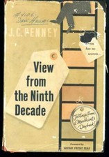 JC Penney JSA Coa Hand Signed View From The Ninth Decade Book Autograph picture