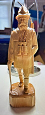 German Solid Wooden Erzgebirge Expertic Hunter Statue/Figure 9