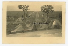 WWII Photo Dragons Teeth Siegfried Line Original Snapshot 1945 Germany picture