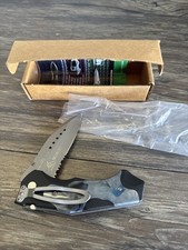 CRKT 1141 Elishewitz Scarab AUS-8 Taiwan 2008 Folding Knife picture