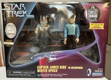 Playmates Star Trek Exclusive Captain James Kirk in Interphase Mister Spock Set picture