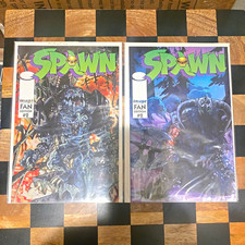Image Comics Spawn Fan Edition #2 Lot of 2 Cover Variant Single Issues picture