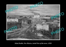 Isleta Pueblo New Mexico View Of The Town c1920 Old Large Historic Photo picture