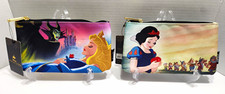 (2) NWT Disney Princess Loungefly Nylon Pouch Lot Snow White & Sleeping Beauty picture
