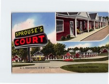 Postcard Sprouse's Tourist Court, Dillwyn, Virginia picture