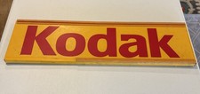 Genuine Kodak Film Sign Advertising Store Display RARE 27” x 7.5” picture