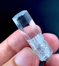 35 Carat Aquamarine Crystal Specimen From Skardu Pakistan picture