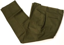  WWI US M1918 WOOL COMBAT FIELD STRAIGHT LEG TROUSERS- SIZE XLARGE 38 WAIST picture