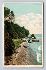 Mackinac Island MI-Michigan, Robinson's Folly, Antique, Vintage Postcard picture