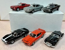6 Hallmark Keepsake Ornament Classic American Car series 