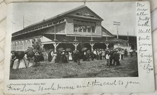 1905 Minnesota State Fair-Dairy Hall Postcard RPPC picture