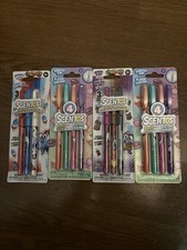 Lot Of 4 Scentos Scented Gel Pens Brand New Regular Price $28 picture