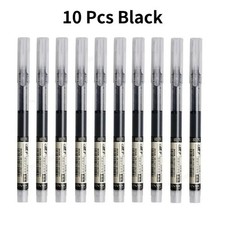 10pcs Needle-tip Gel Pens – Sleek, Smooth Writing Tools for School or Office Use picture