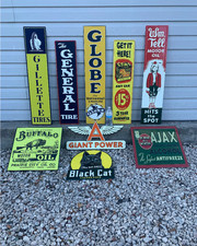 Vintage Style Metal Signs MIX/MATCH Any 4 Made in USA Gas Oil Soda picture