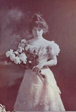 1899 Vintage Magazine Illustration Actress Julia Marlowe picture