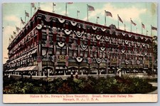 K28/ Newark New Jersey Postcard c1910 Hahne & Co Department Store 154 picture