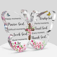 Barydat Acrylic Christian Gifts Bible Verses Religious Gifts for Women Men Inspi picture