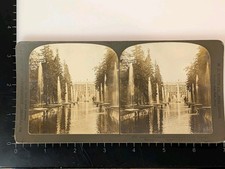 1901 H.C. White Peterhof Imperial Palace Fountains Russia Stereoview #4733 picture