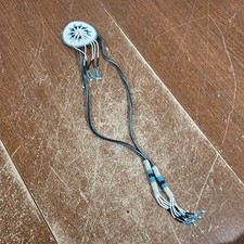 Authentic Navajo Seed Beads Medallion Native American Handcrafted 16