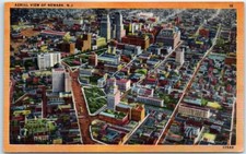 Postcard Aerial View Newark New Jersey USA North America picture