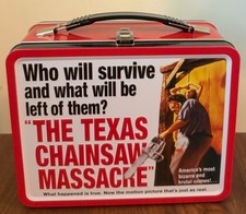 NECA Texas Chainsaw Massacre Lunchbox Storage Box Tin picture
