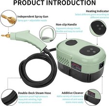 Handheld 2500W High Temp Pressurized Steam Cleaner Kitchen Home Cleaning Machine picture