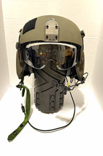 Gentex HGU-56/P Flight Helmet w/ Visor, Mic, Oxygen Mask & Comm Cable/Plug picture