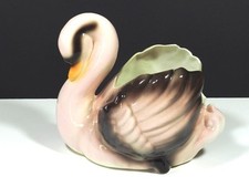 Vintage Art Deco Swan Ceramic Planter  picture