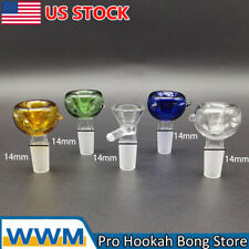 5Pcs/Set Mixed 14mm Male Glass Bong Head Piece for Hookah Smoking Water Pipe US picture