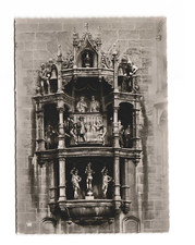 Germany Munchen Glockenspiel am Rathaus Vintage Postcard Unposted RPPC picture