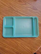 Tupperware Meal Trays 1535 Lot Of 4 Divided Cafeteria Lunch Picnic Five Colors picture