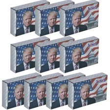 Funny 10 Piece Decks Set Trump President Poker Gag Gift Playing Cards Bulk picture