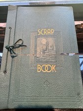 Vintage 1930s-60s Americana Scrapbook Ephemera Railroad Aviation Postcard Travel picture