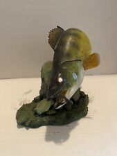 Danbury Mint Wily Walleye By George Kruth Fish Sculpture 7